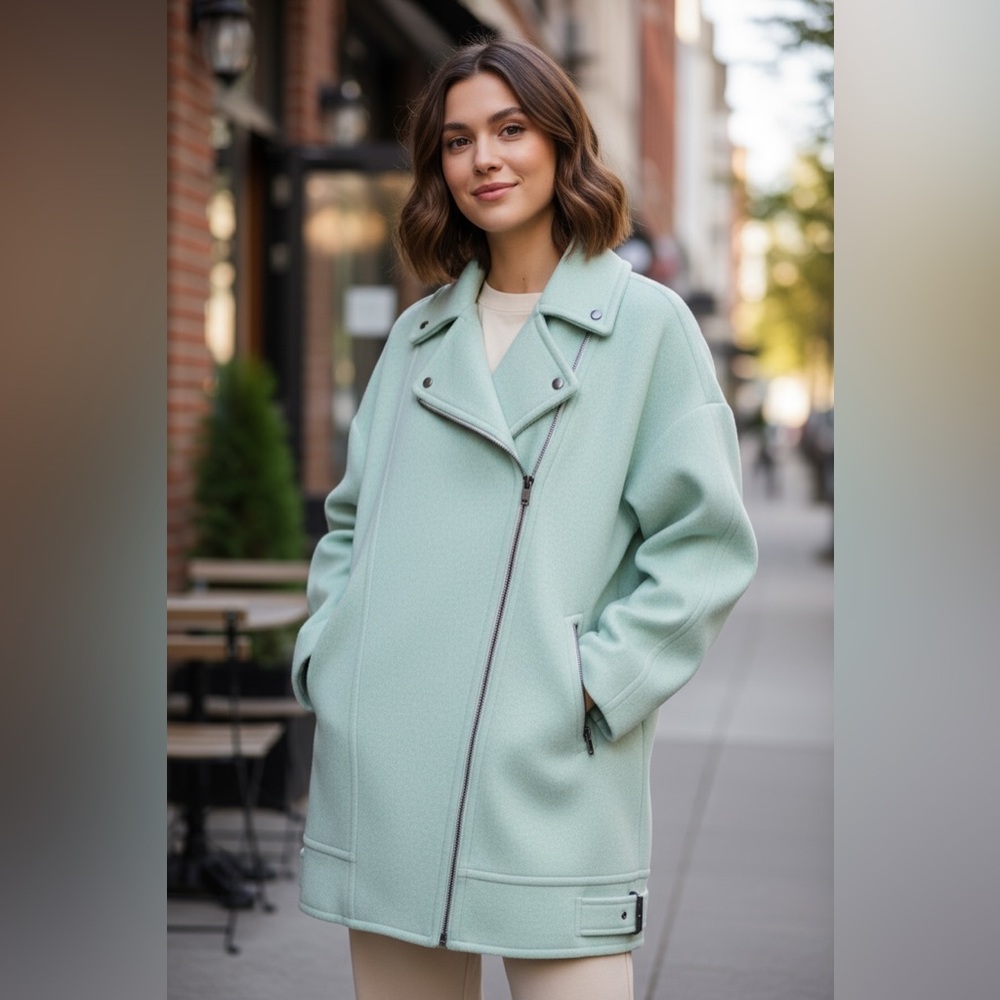 Banana Republic Moto Coat